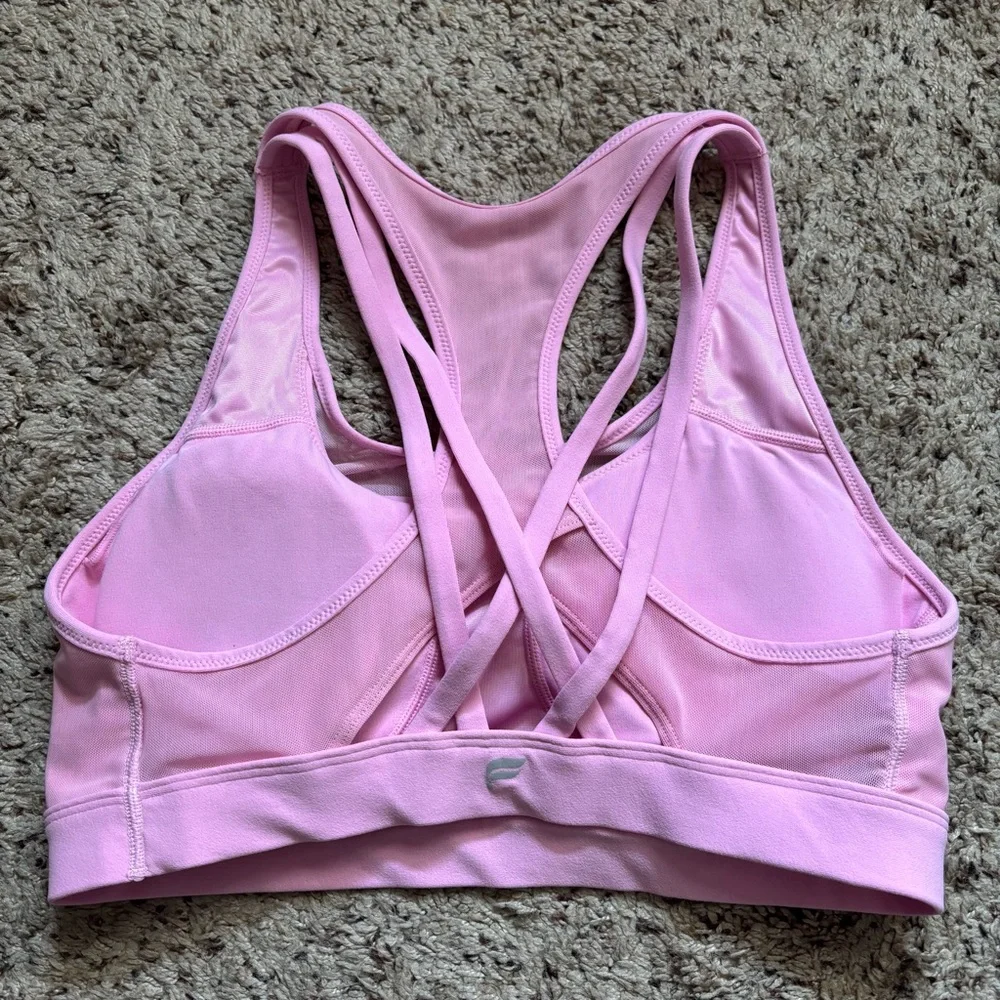 Fabletics Strappy Racerback Sports Bra - Picture 3 of 3